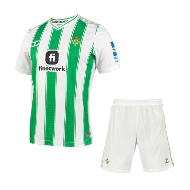 Camiseta Real Betis Replica Primera Ropa Niños 2023/24